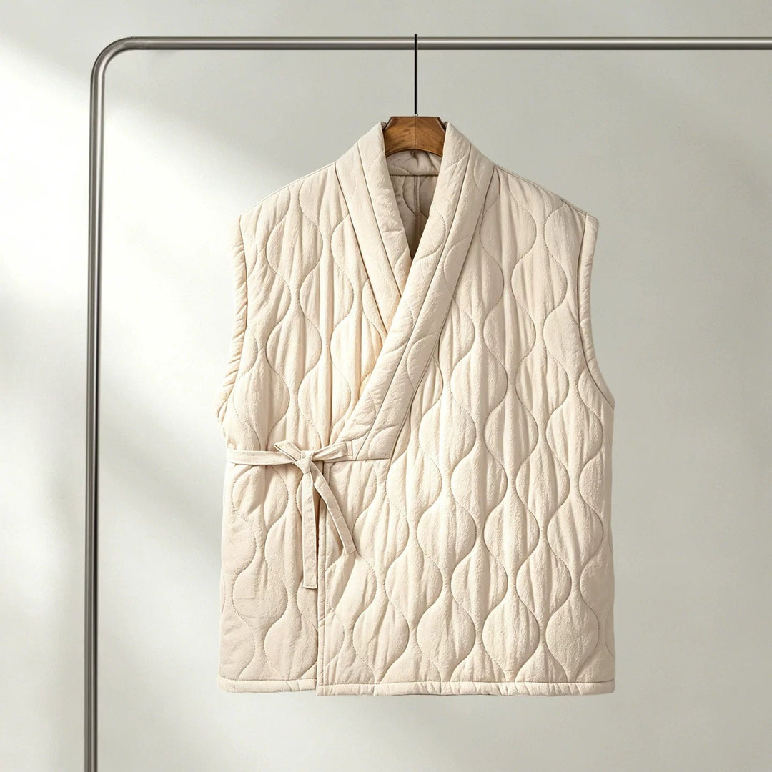Cotton-lined Warm Sleeveless Vest