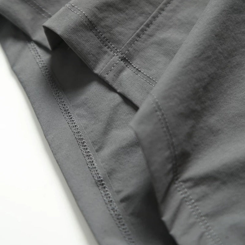 Casual Elastic-waist Athletic Shorts