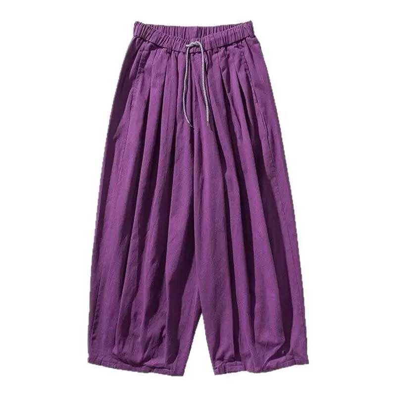 Japanese Straight-leg Casual Wide-leg Pants